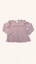 Langarmshirt Rosa 86