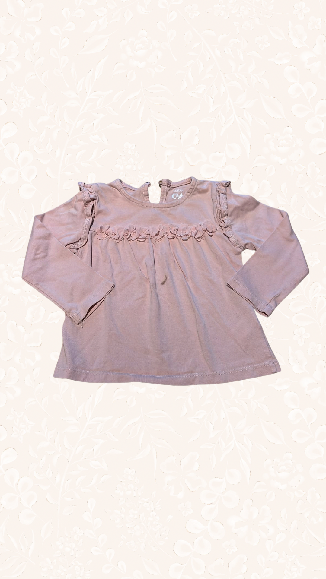 Langarmshirt Rosa 86