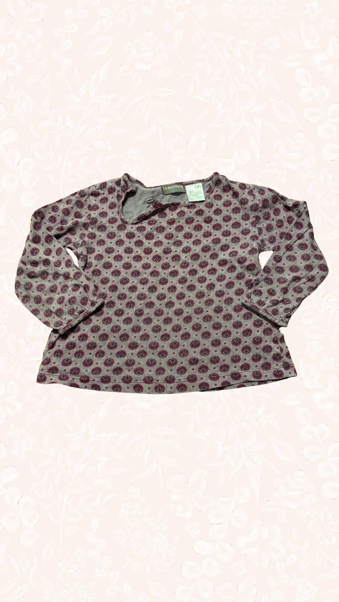 Langarmshirt Lila 92