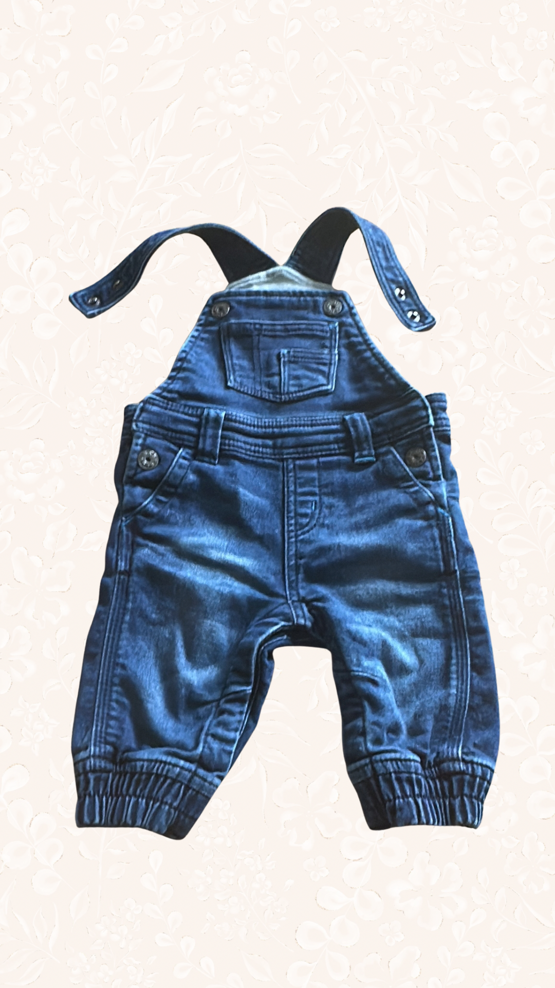 Latzhose Blau 68