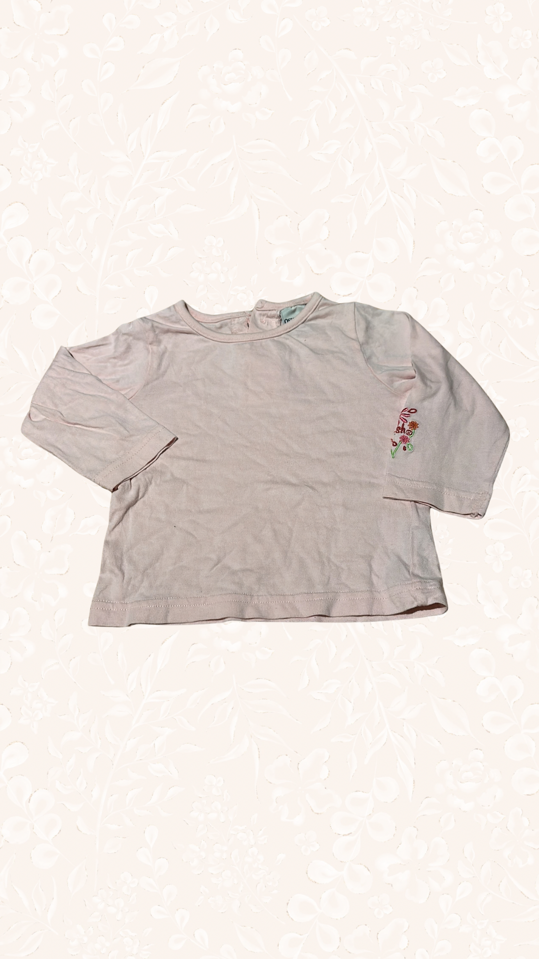 Langarmshirt Rosa 74