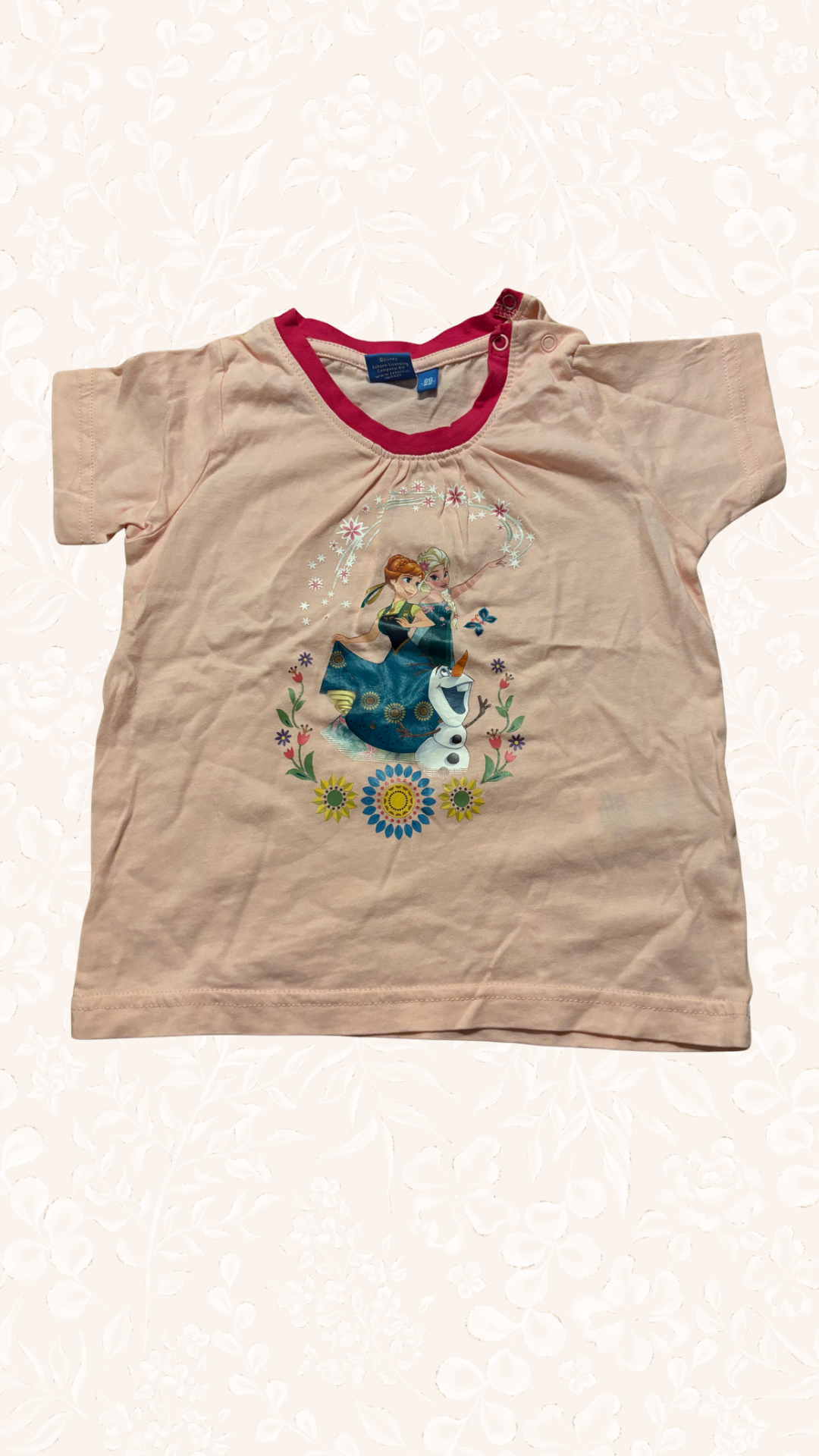 Shirt Rosa Eiskönigin 86/92