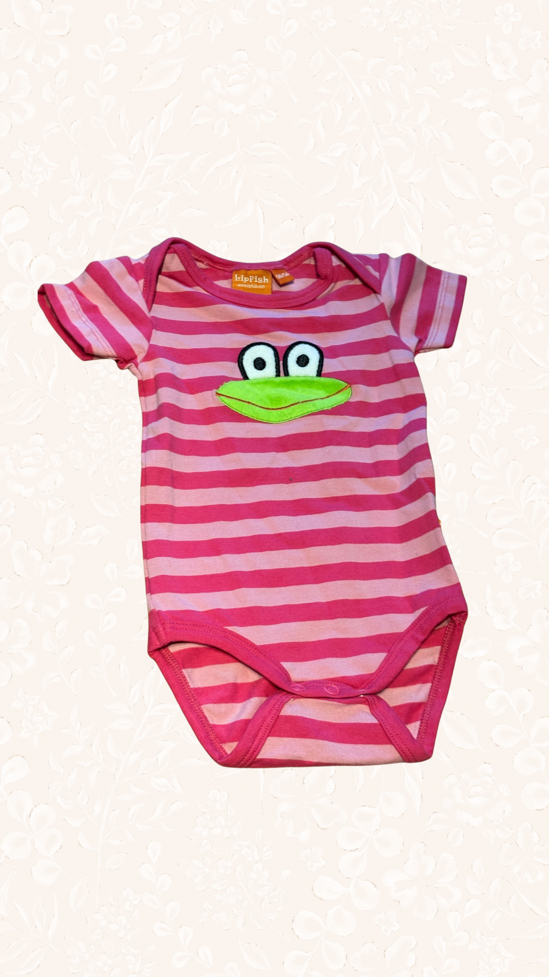 Body Kurzarm Pink Frosch 50/56