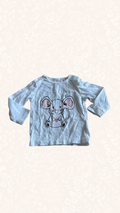 Langarmshirt Maus 62