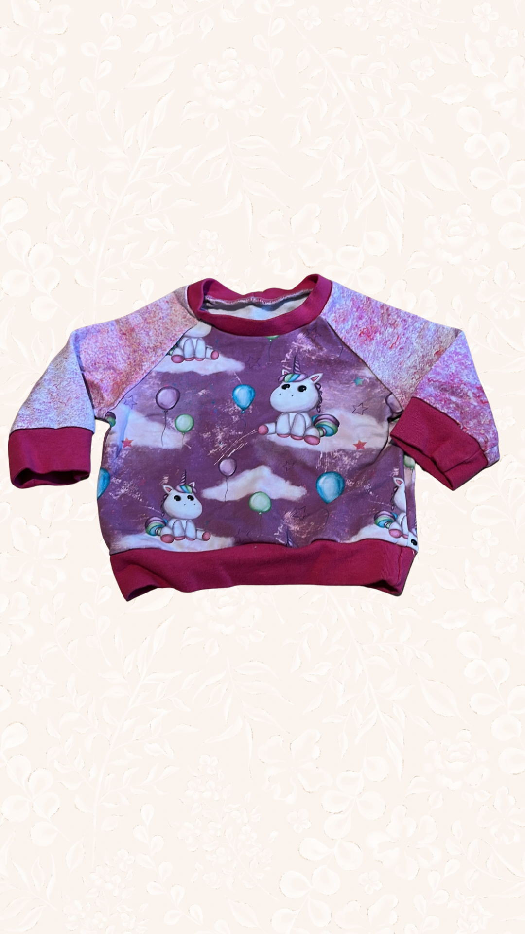 Pullover Einhorn 62