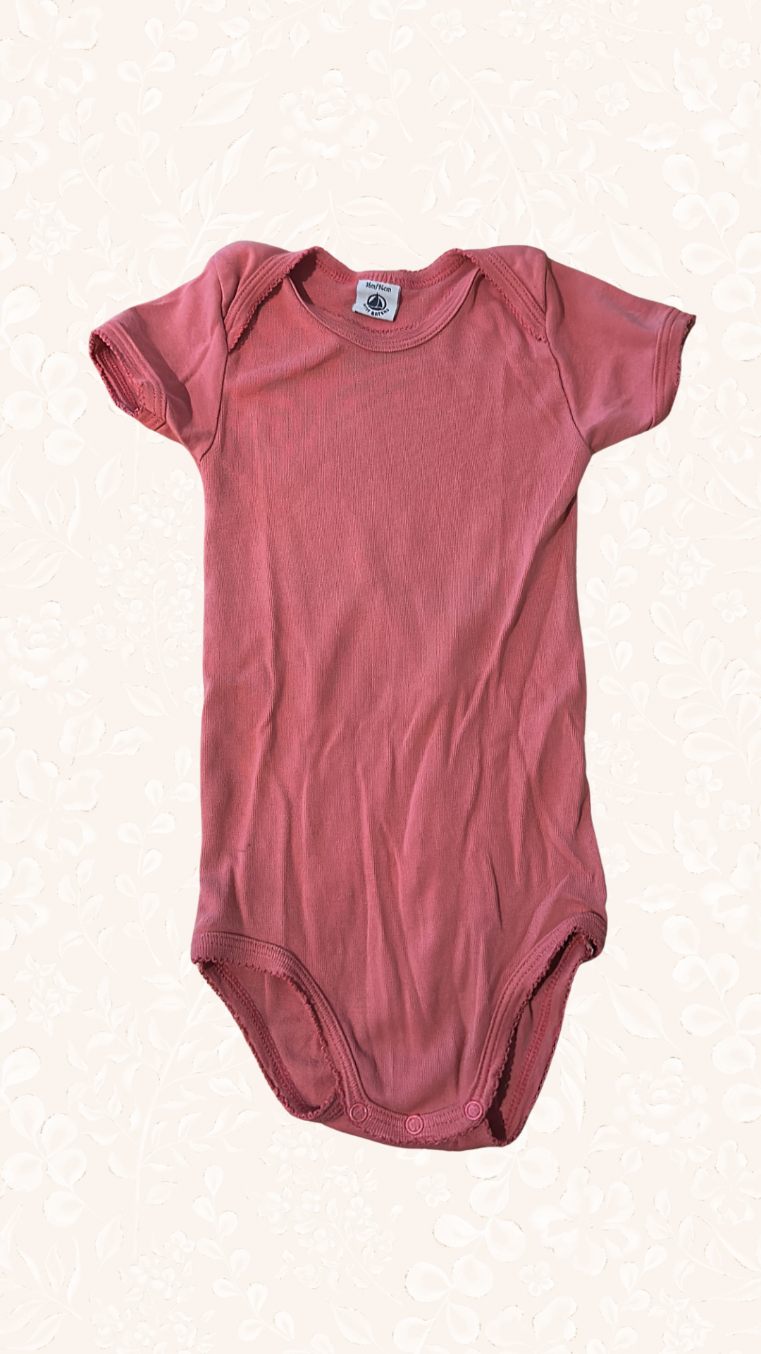Body Kurzarm Pink 92