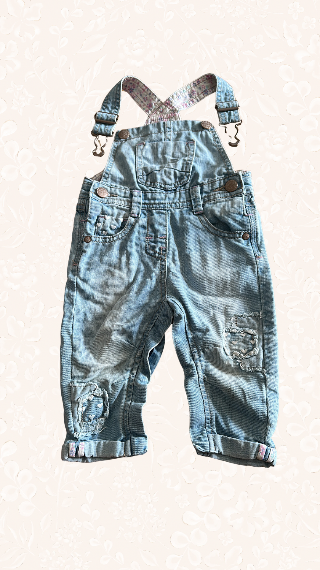 Latzhose Blau 68