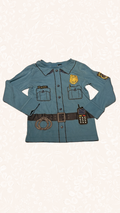 Langarmshirt Polizei 98/104