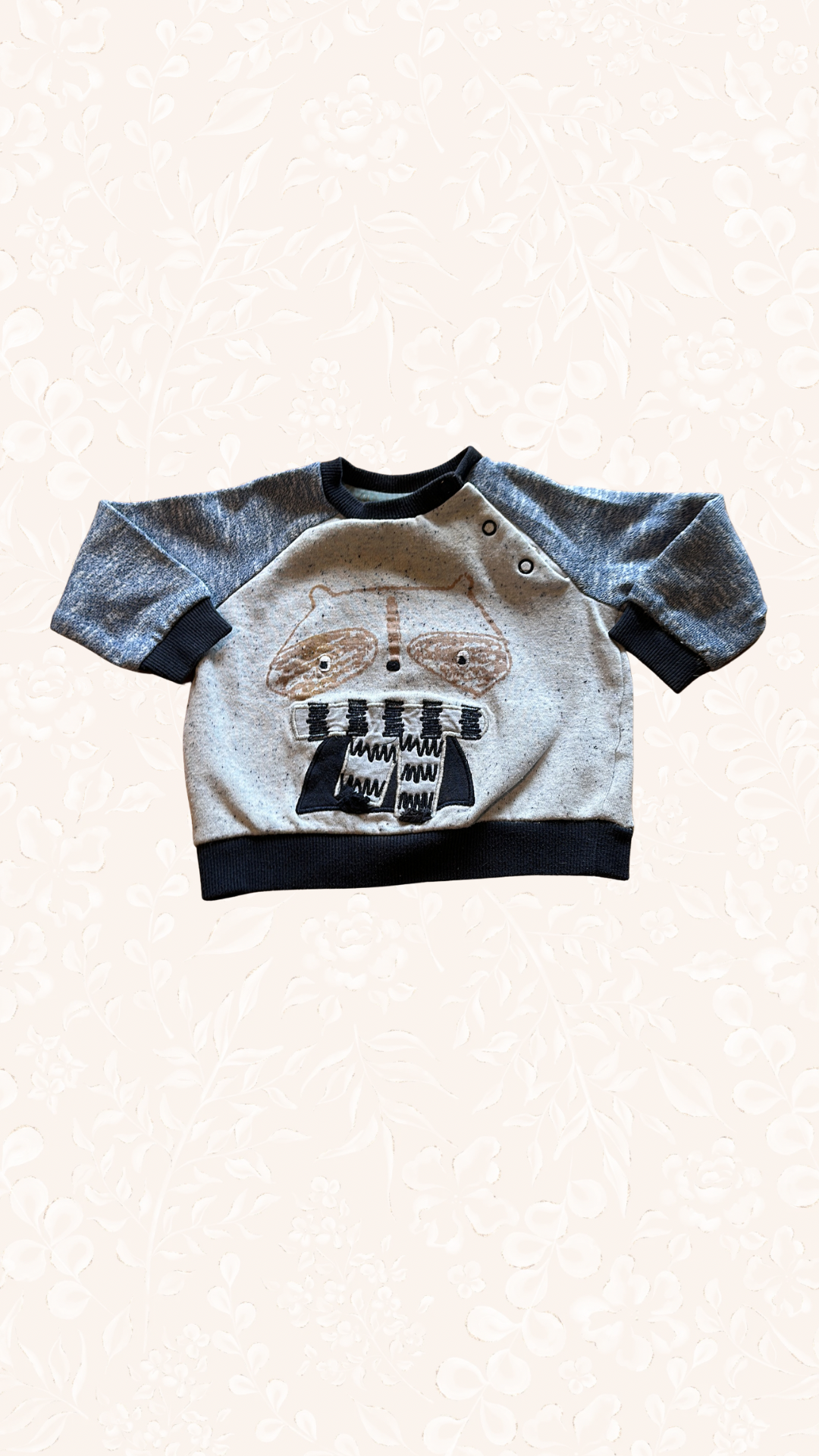 Pullover Waschbär 68/74