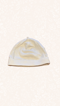 Babymütze Newborn weiss