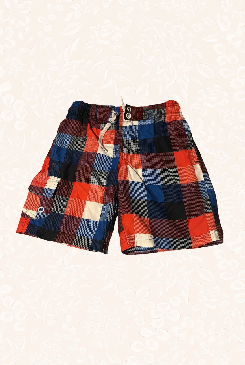 Badehose Kariert 128