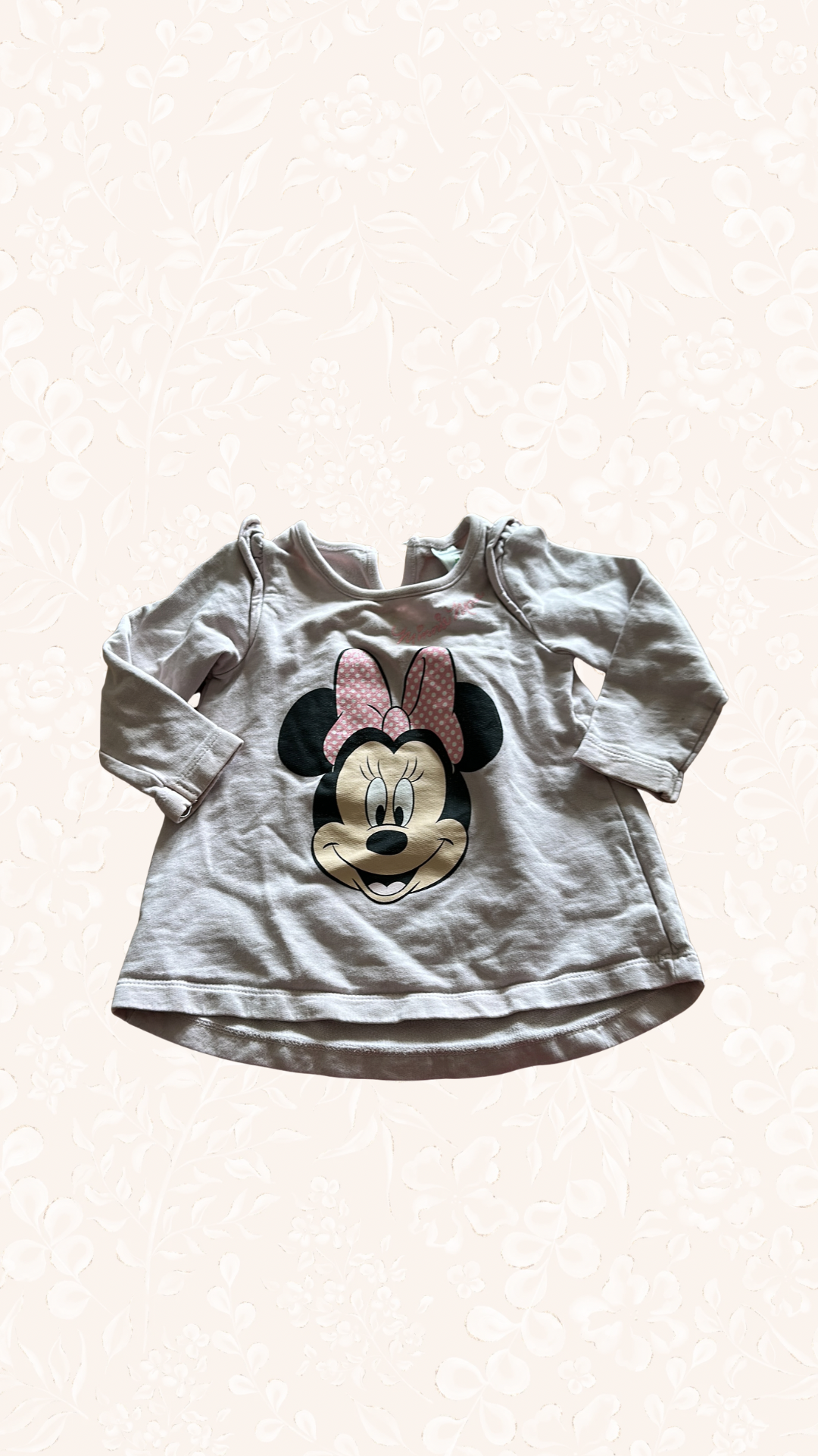 Langarmshirt Minnie Maus 74