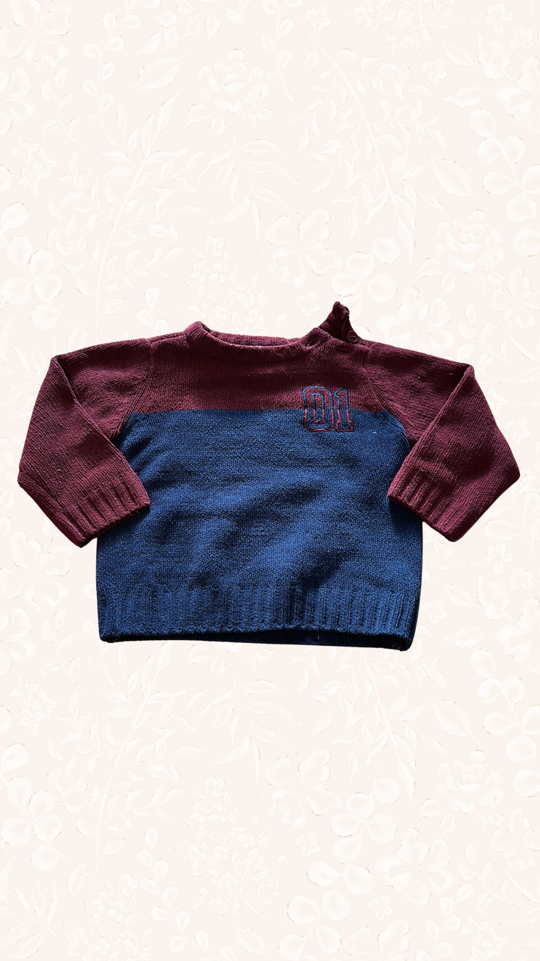 Pullover Blau 80