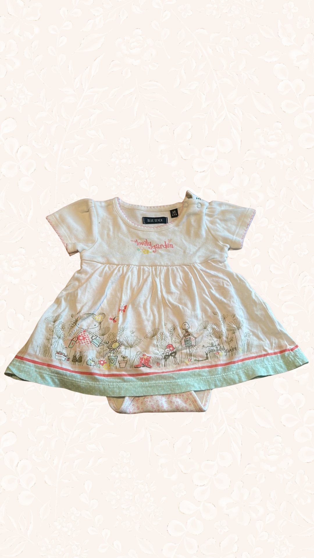Bodykleid Blumen 68
