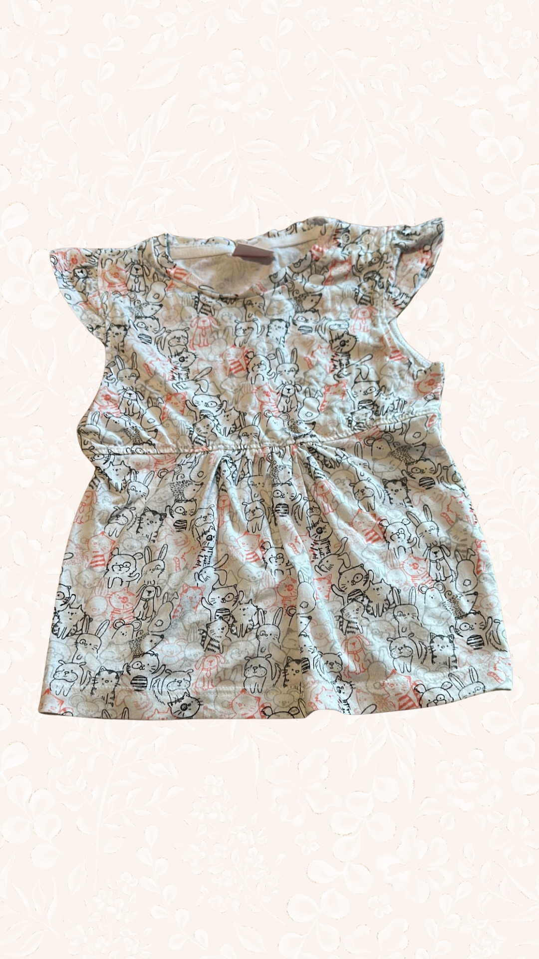 Kleid Tiere 68
