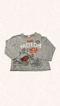 Langarmshirt Motorrad 86