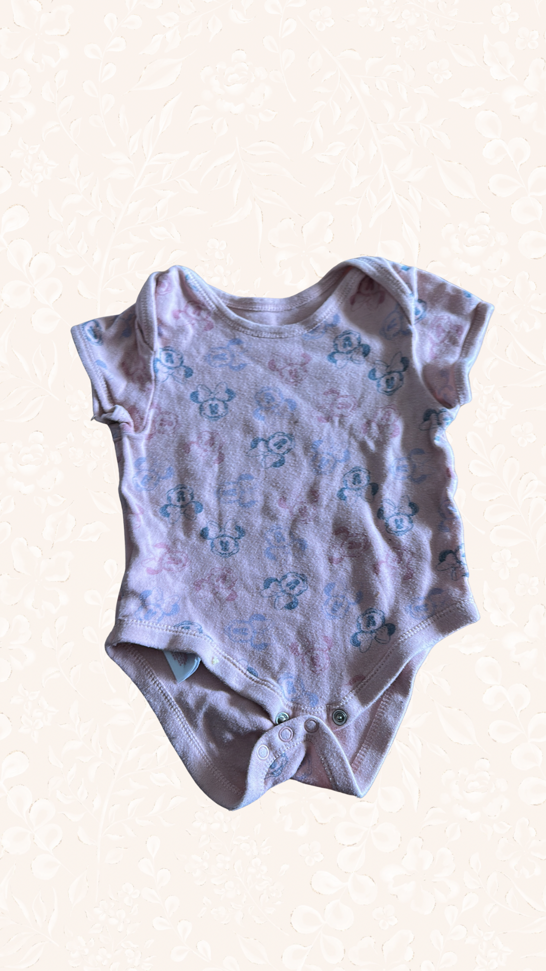 Body Kurzarm Minnie Maus 74
