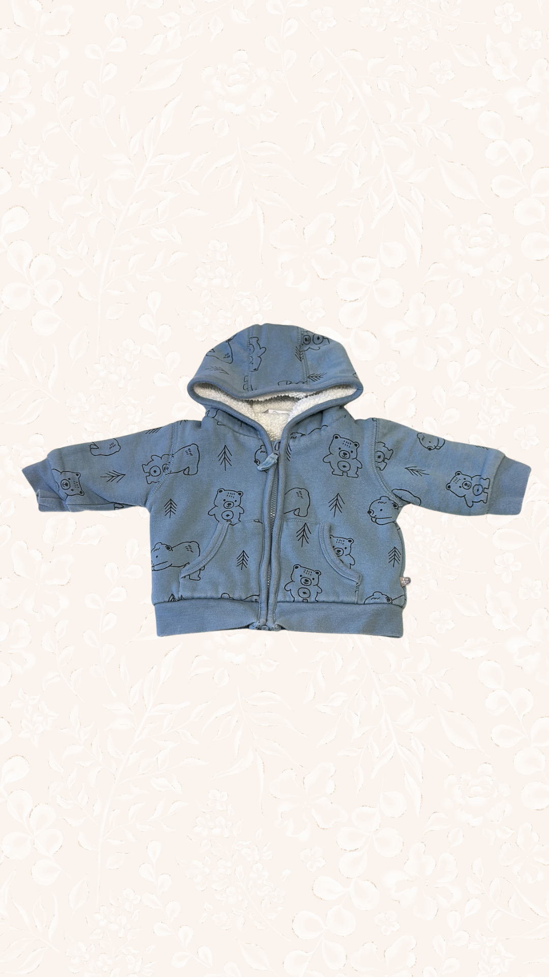 Jacke Gefüttert Blau 62 Smile