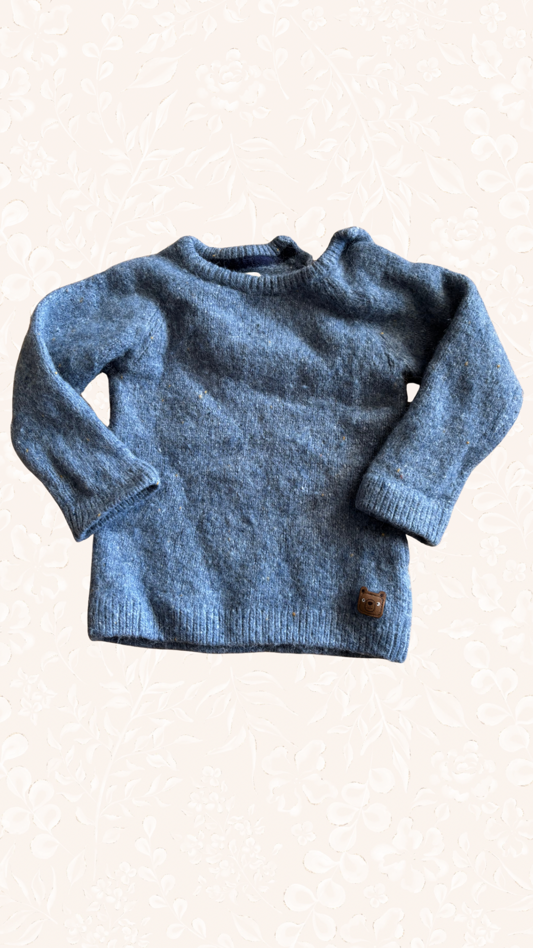 Pullover Blau 74