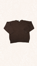 Strickpullover Braun 86