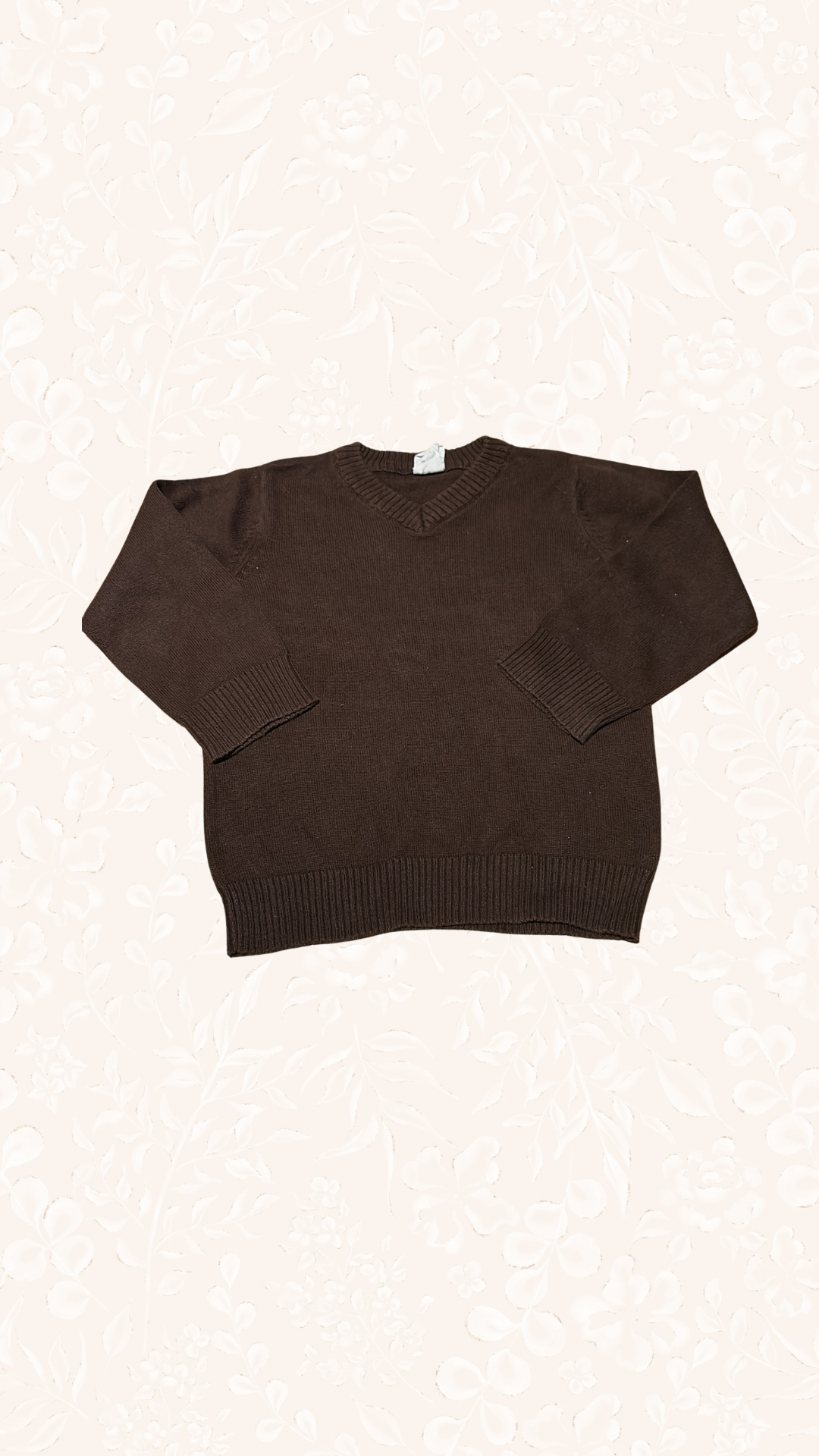 Strickpullover Braun 86