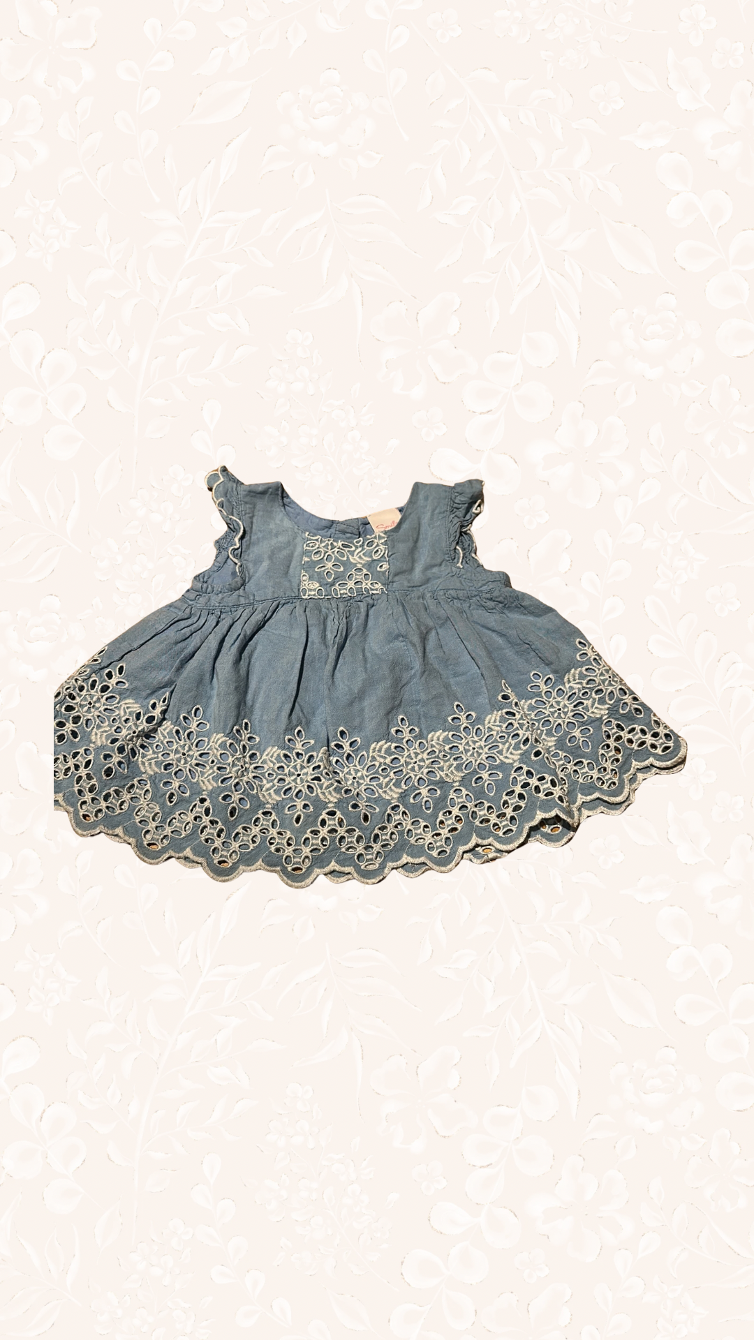 Blaues Kleid 68