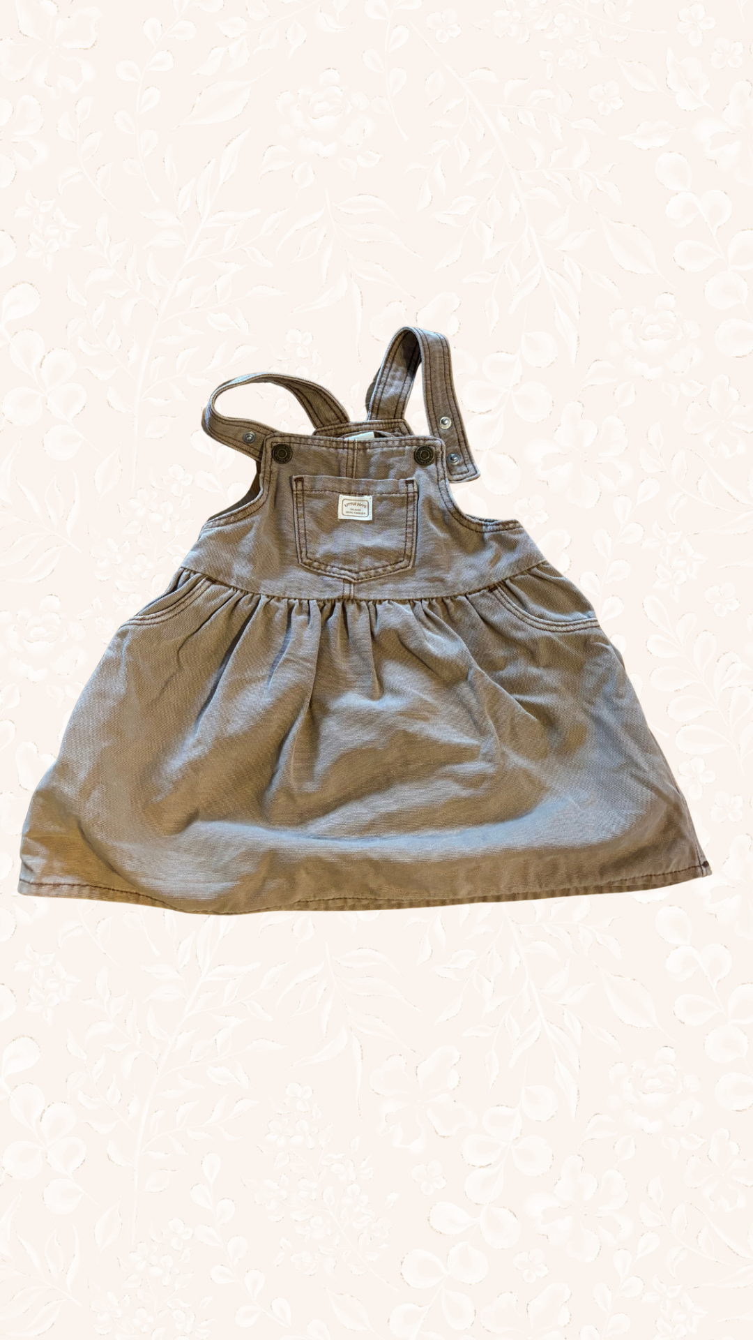 Latzkleid Braun 86