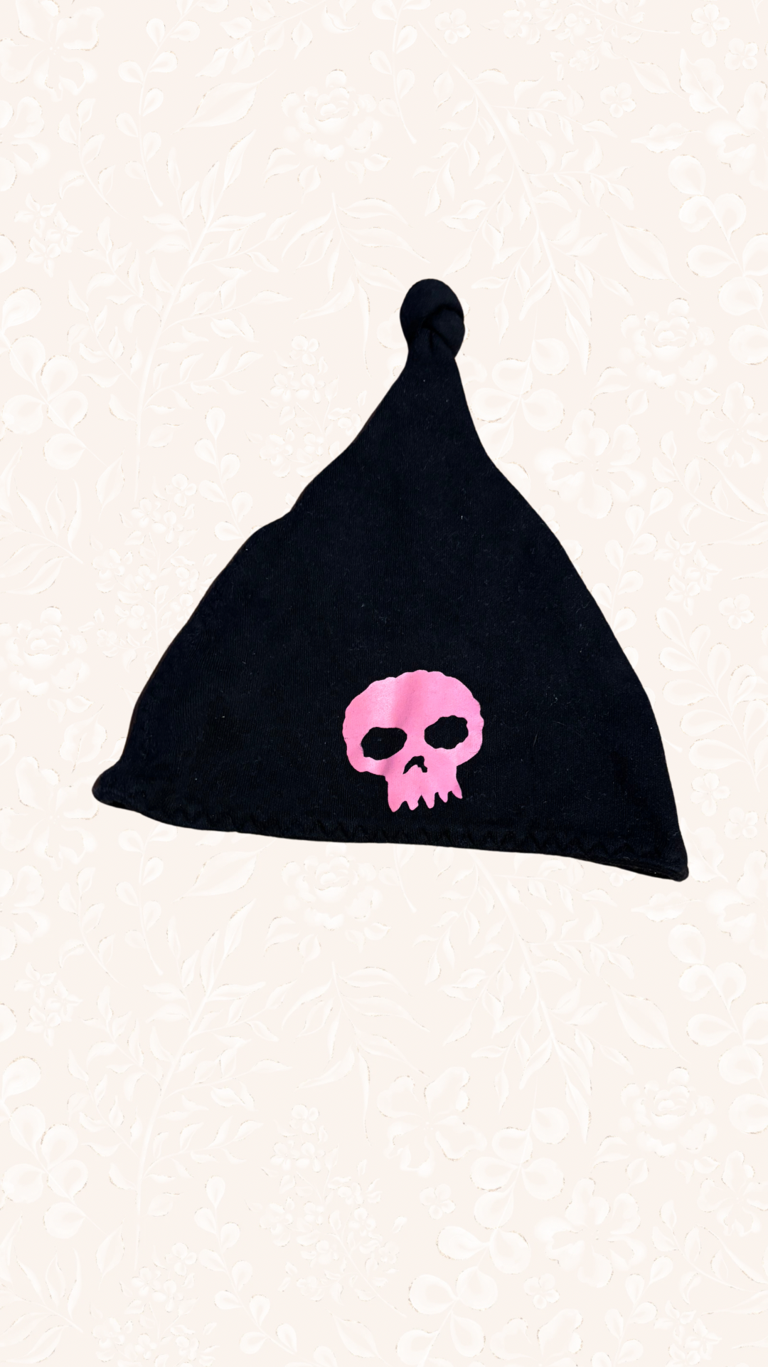 Mütze Totenkopf Pink 74/80