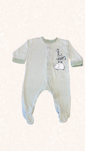 Pyjama Grün 56 naturaline
