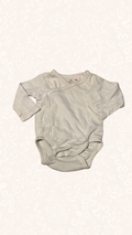 Wickelbody Langarm Weiss 62