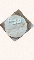 Hello World Tafel