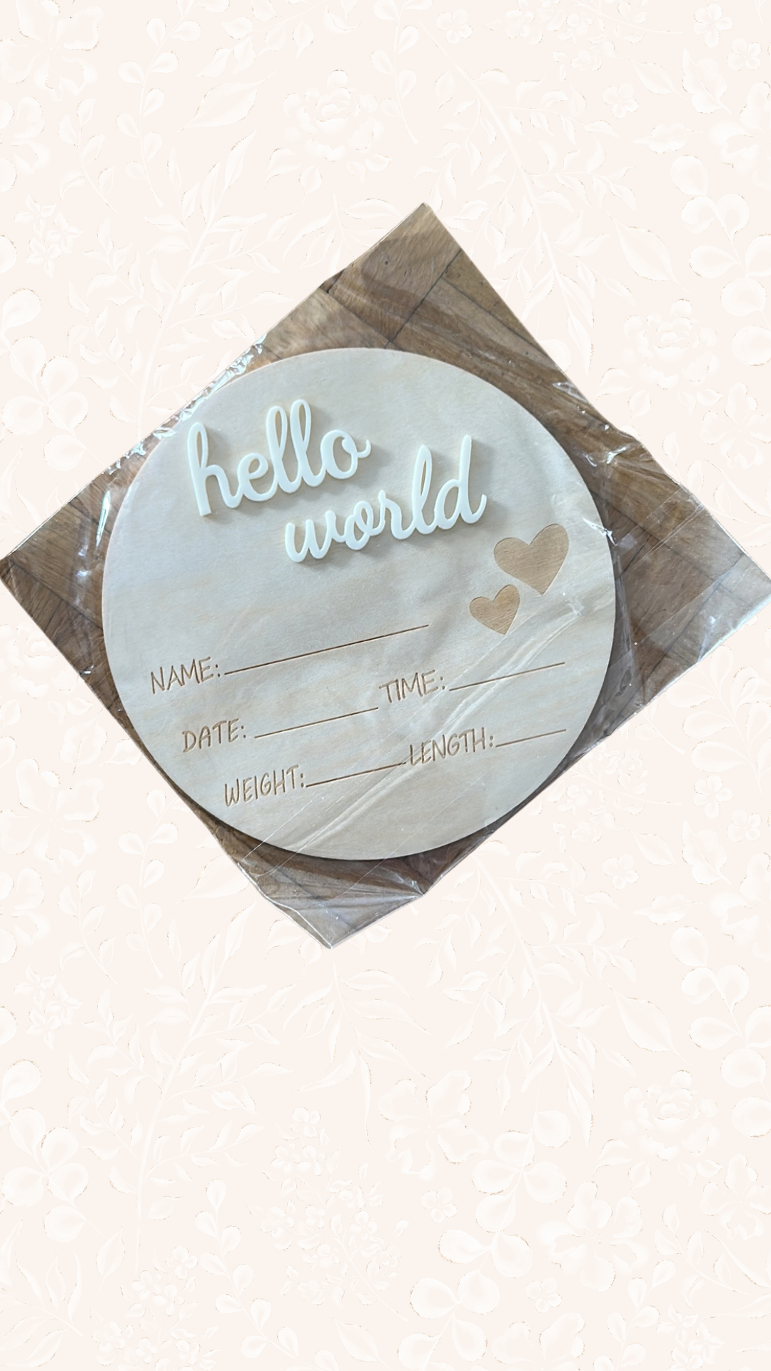 Hello World Tafel