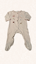 Pyjama Tiere Blumen 74