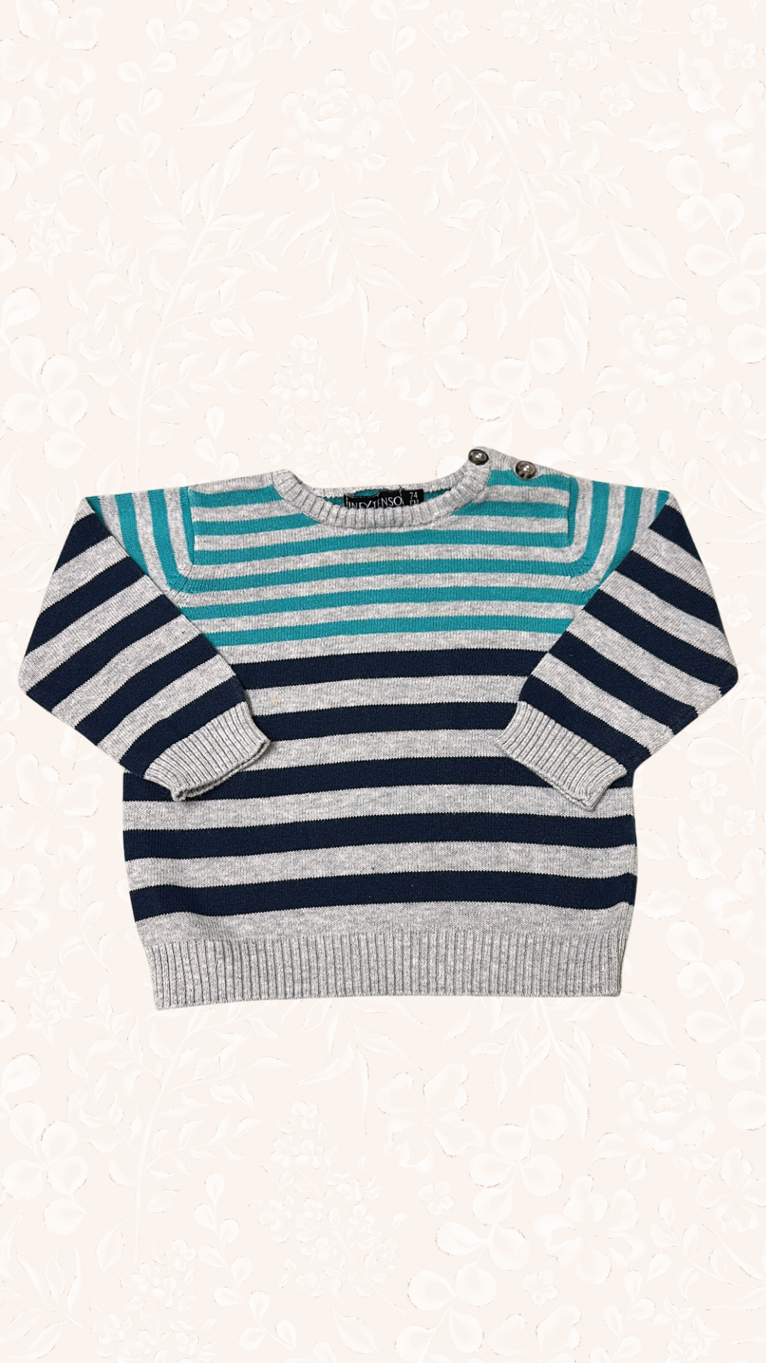Pullover Gestreift 74 Inextenso