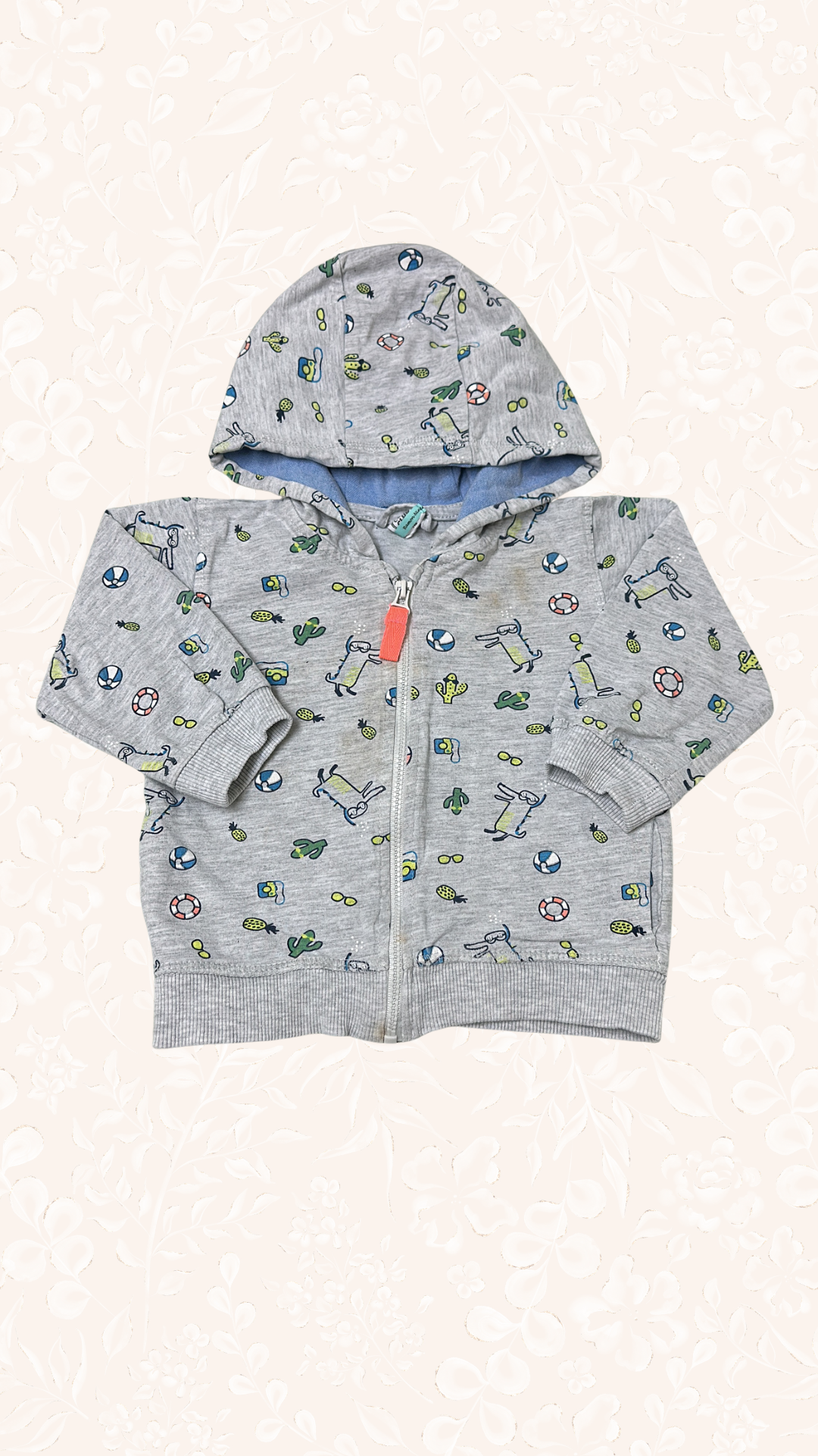 Jacke Grau 74 Coolclub