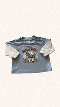 Langarmshirt Esel 50/56 Old Navy