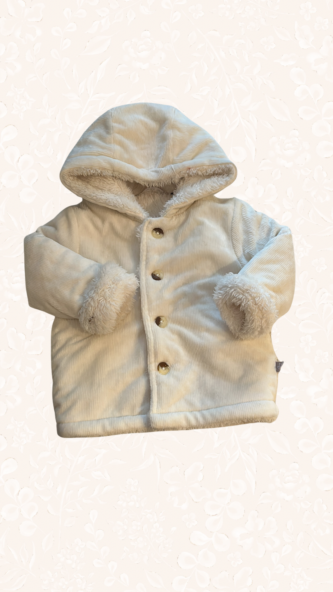 Jacke Weiss Stark Gefüttert 74 Smile