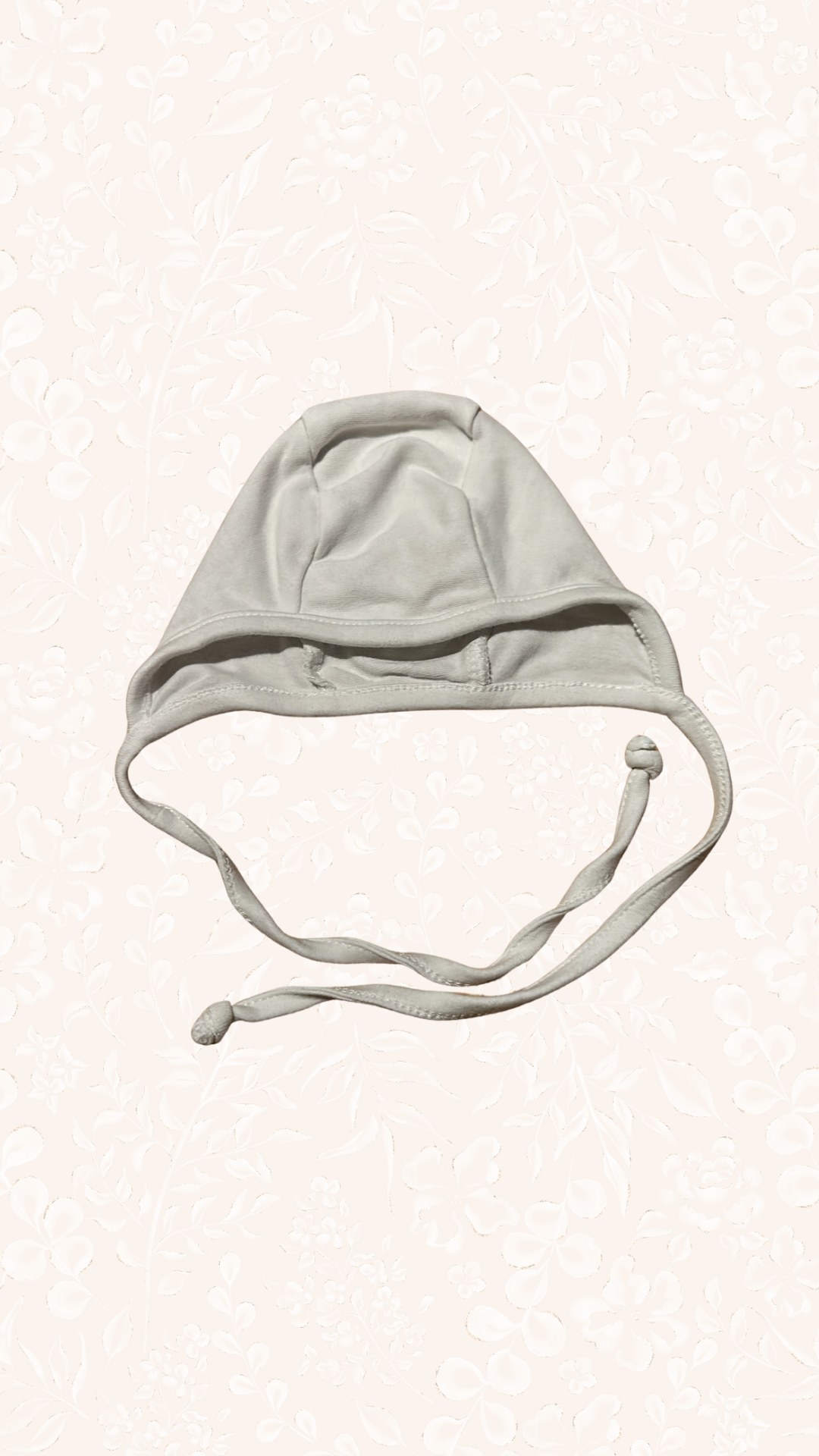 Babymütze Weiss 50/56 Babybutt