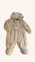 Winteranzug Gefüttert Beige Sehr Dick 68 Baby Outwear