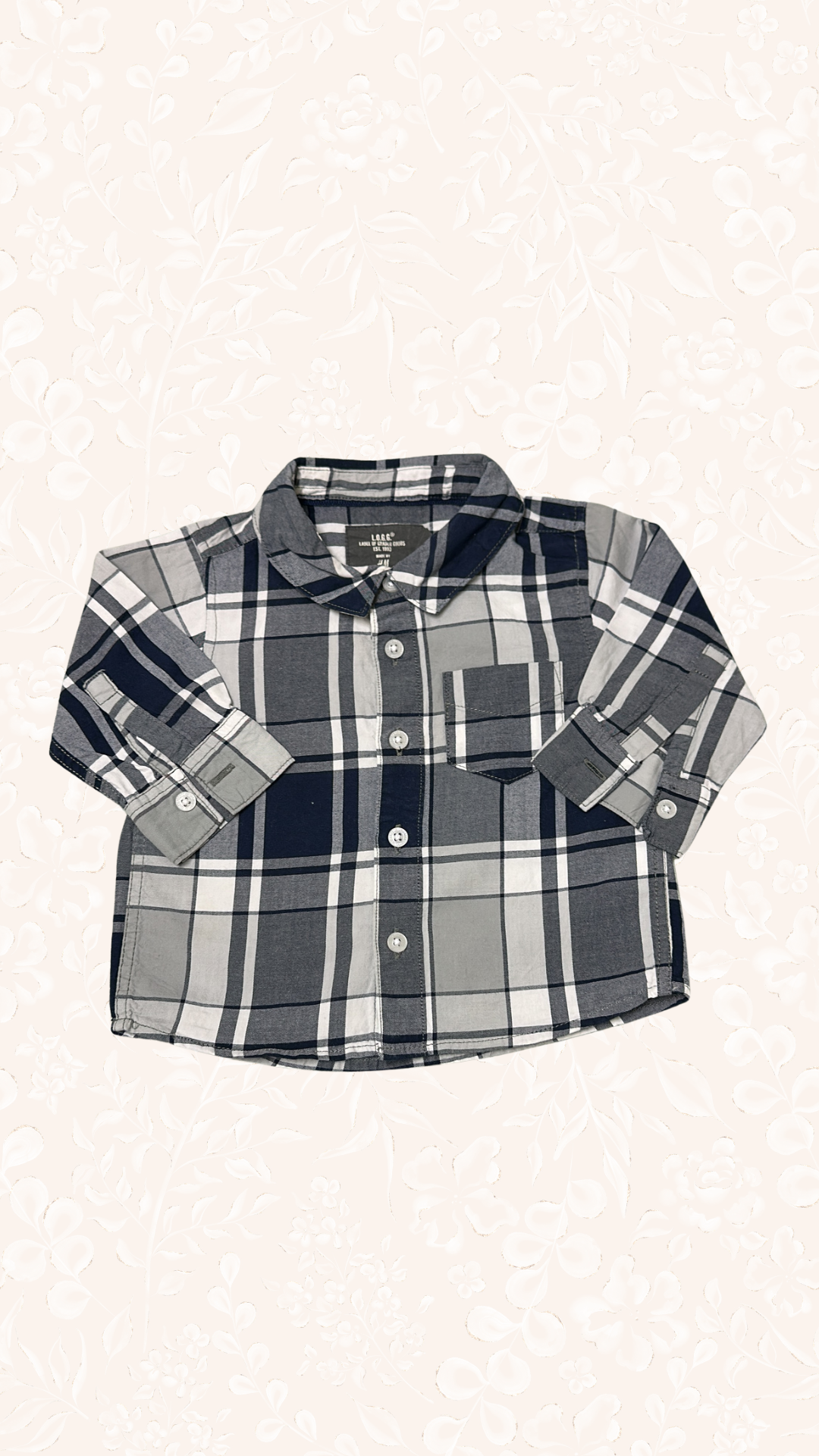 Hemd Kariert 62 H&M