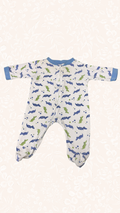 Pyjama mit Reissverschluss Krokodil 62