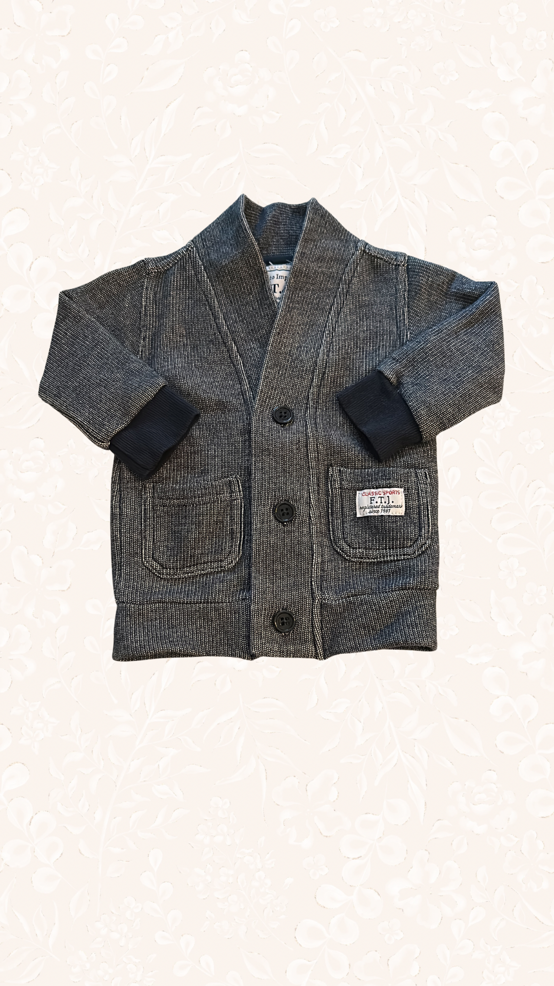 Jacke Grau 74 F.T.J.