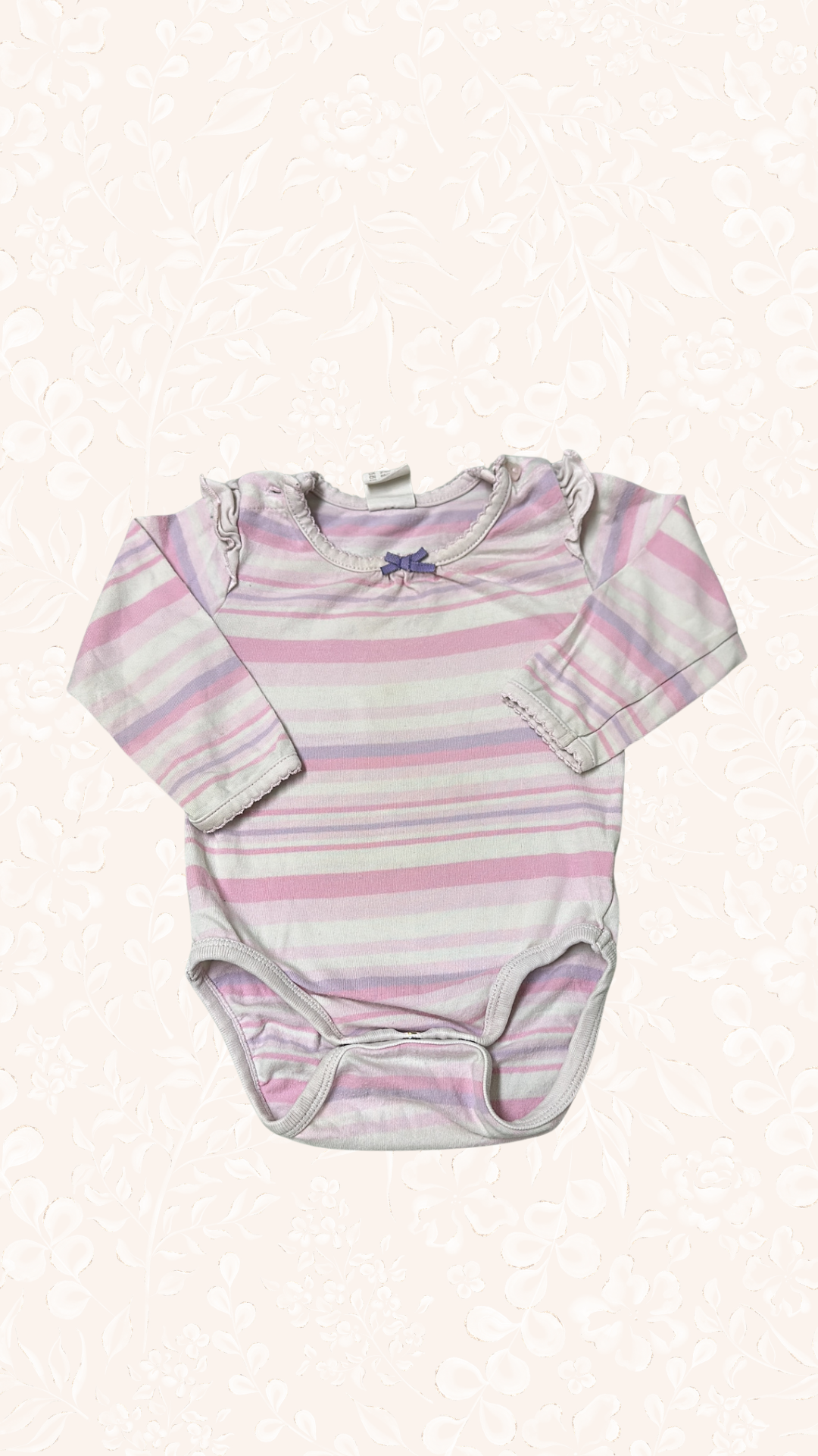 Body Langarm Gestreift 62 H&M